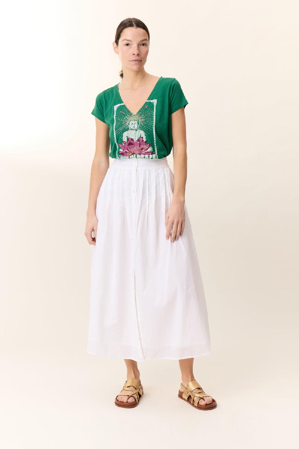 Leon & Harper T Shirt Tonton Yoga Emerald