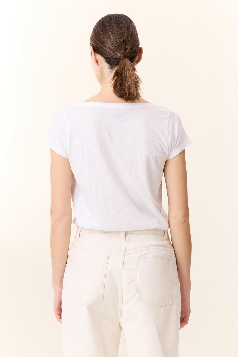 Leon & Harper T Shirt Tonton Yoga White