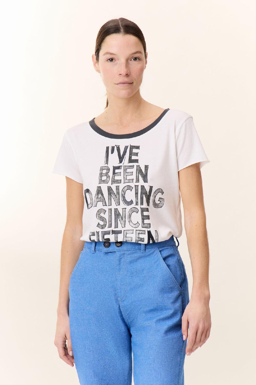 leon & harper T shirt Toro Fifteen Off White