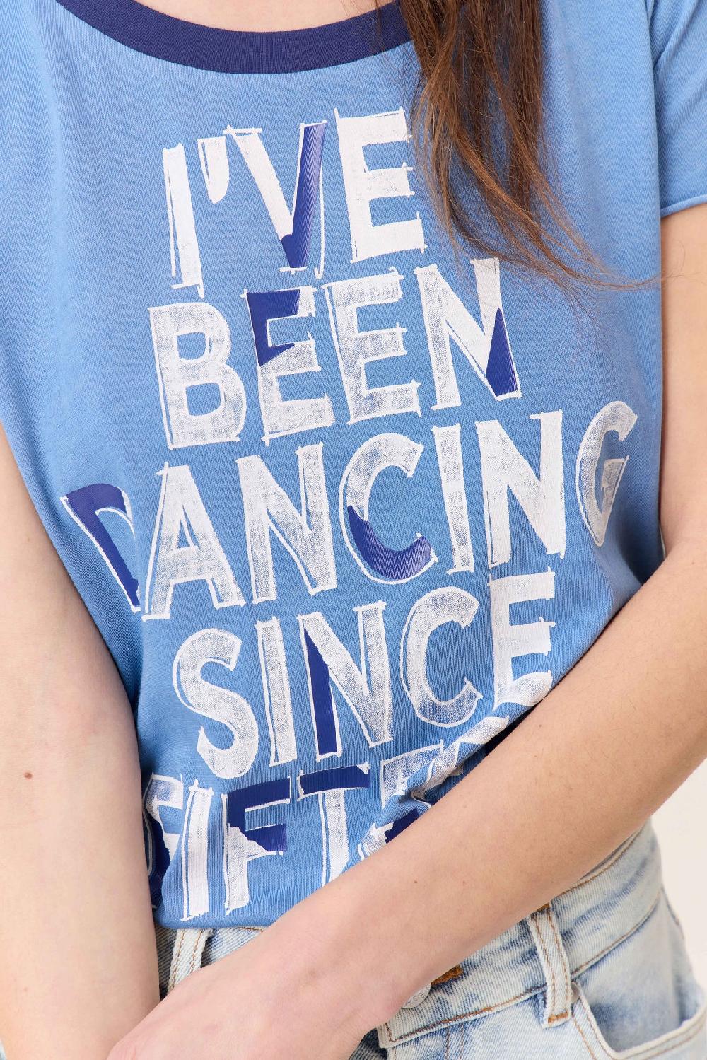 Leon & Harper T Shirt Toro Fifteen Sky