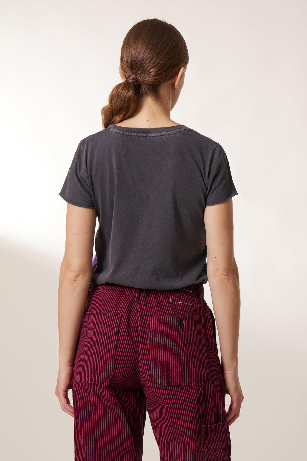 Leon & Harper T Shirt Toro Lets Carbone