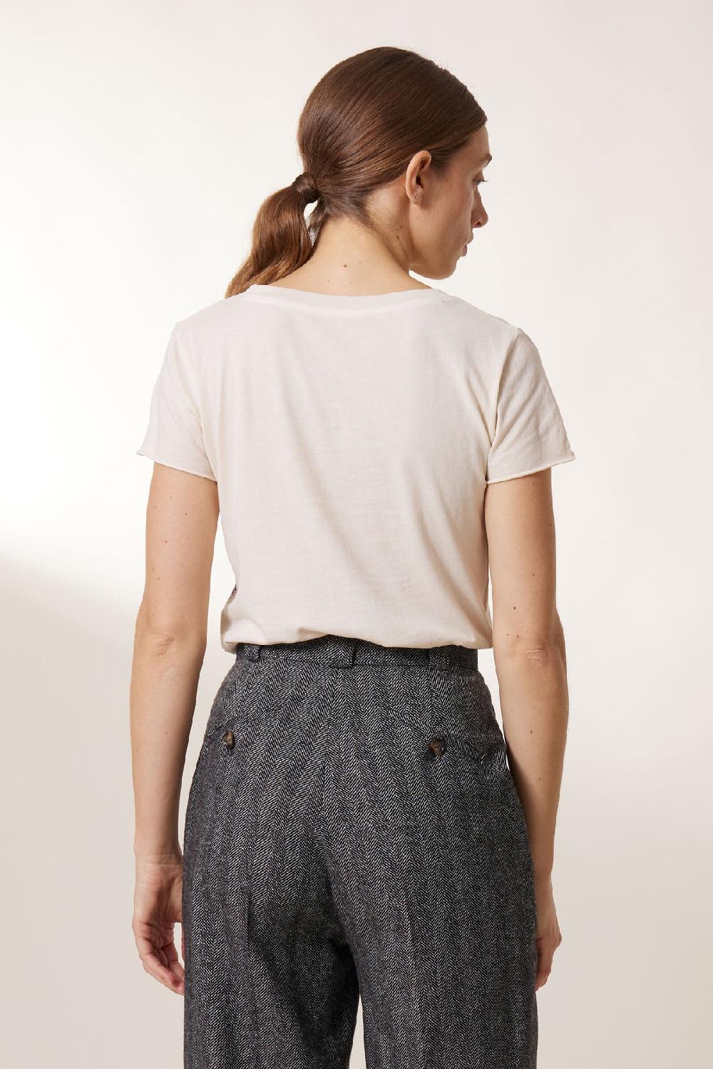 Leon & Harper T Shirt Toro Lets Off White