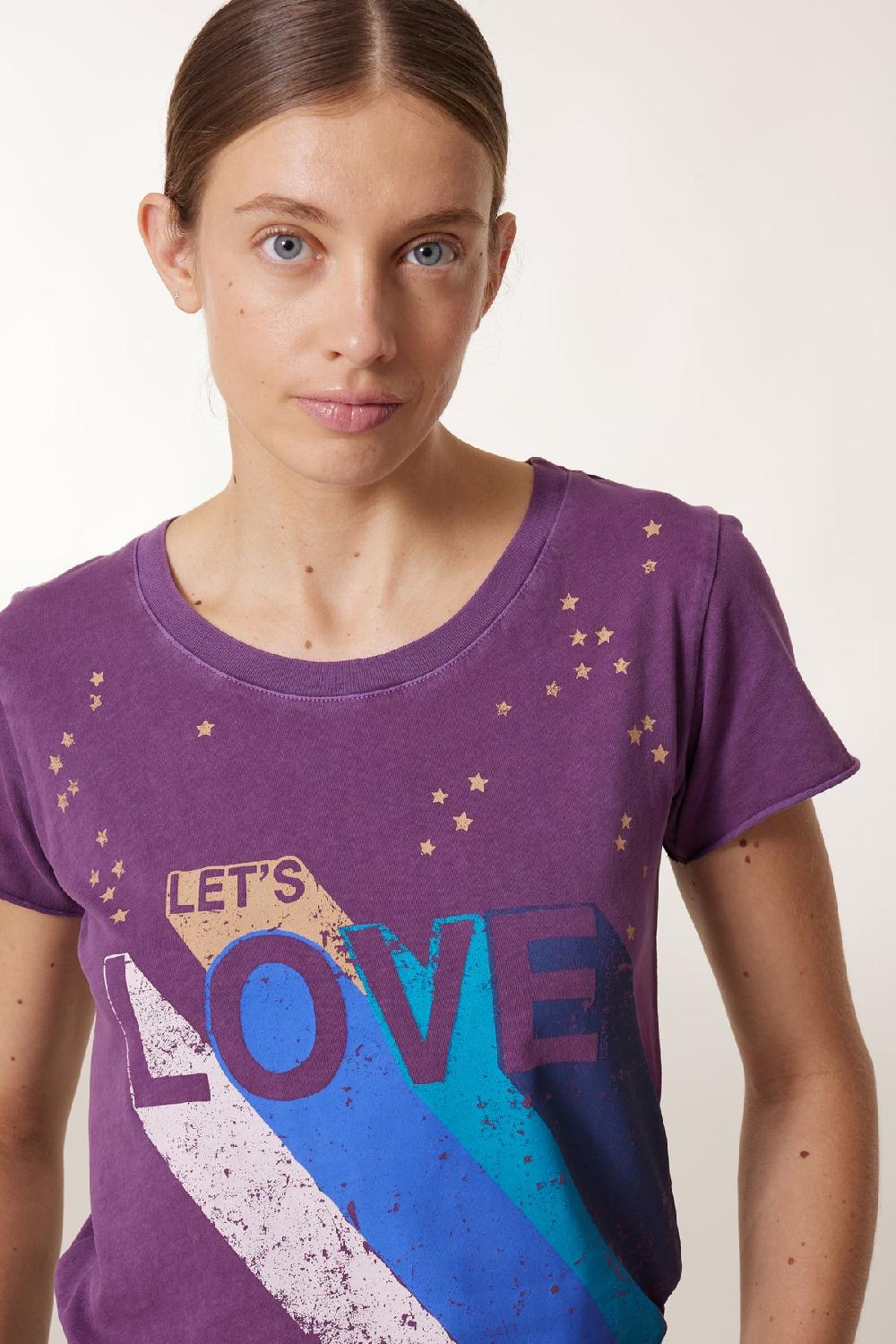 Leon & Harper T Shirt Toro Lets Purple