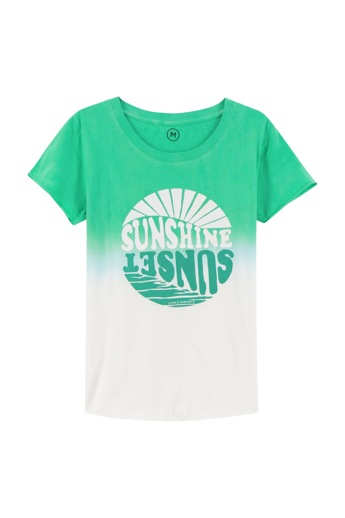 Leon & Harper T Shirt Toro Sunset Green