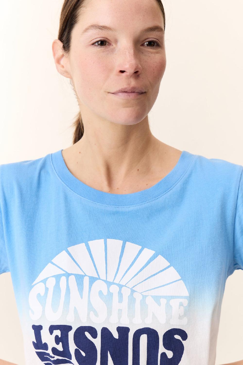 Leon & Harper T Shirt Toro Sunset Sky