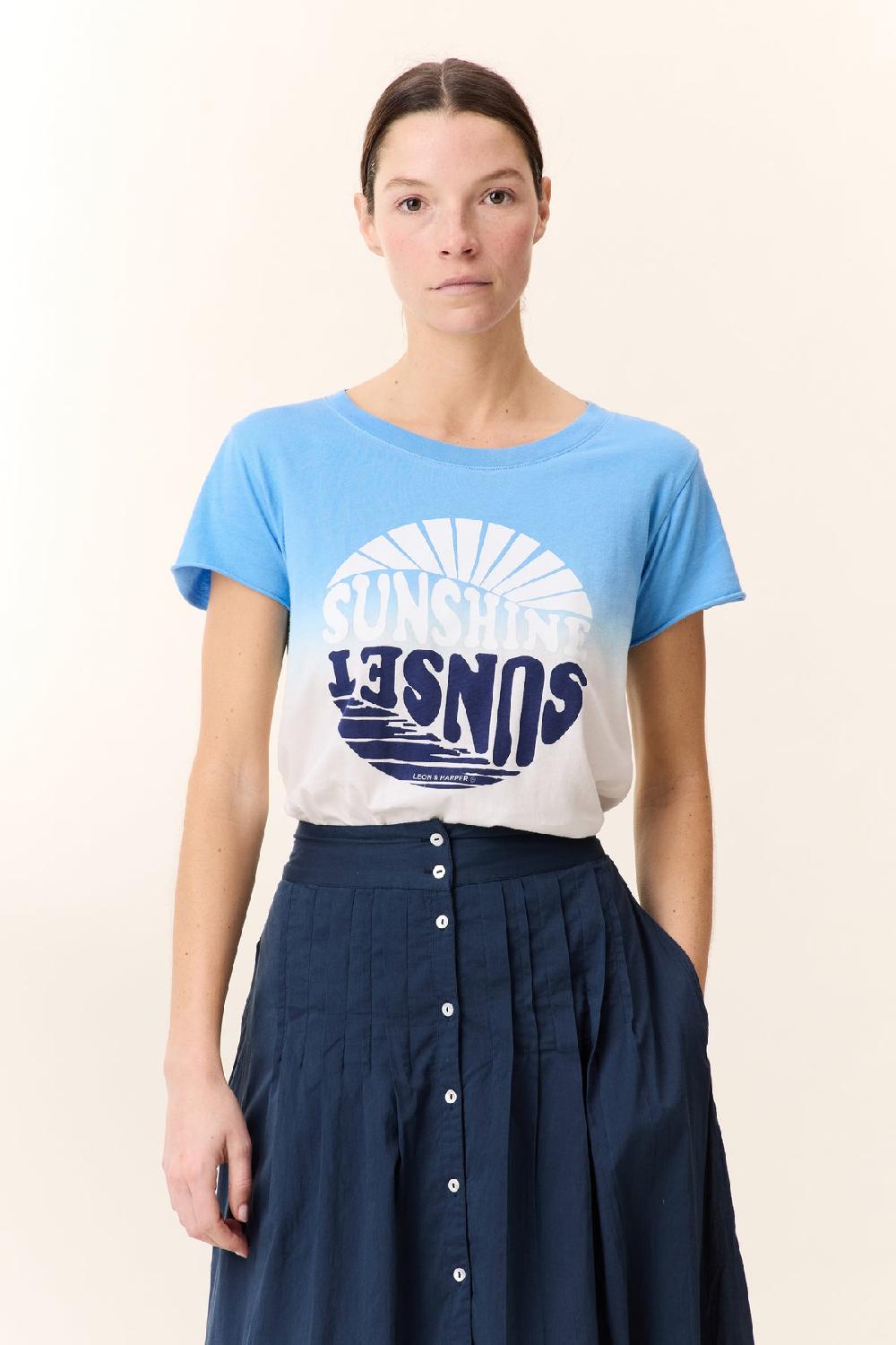 leon & harper T shirt Toro Sunset Sky