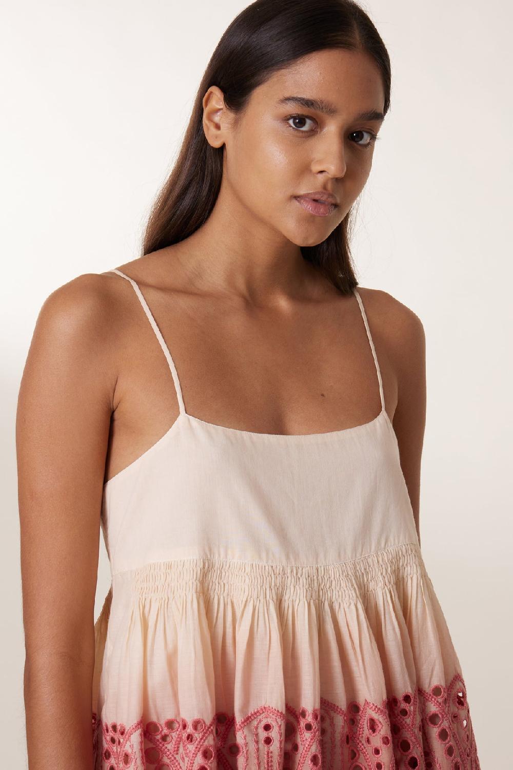 Leon & Harper Top Cidji T&D Coral