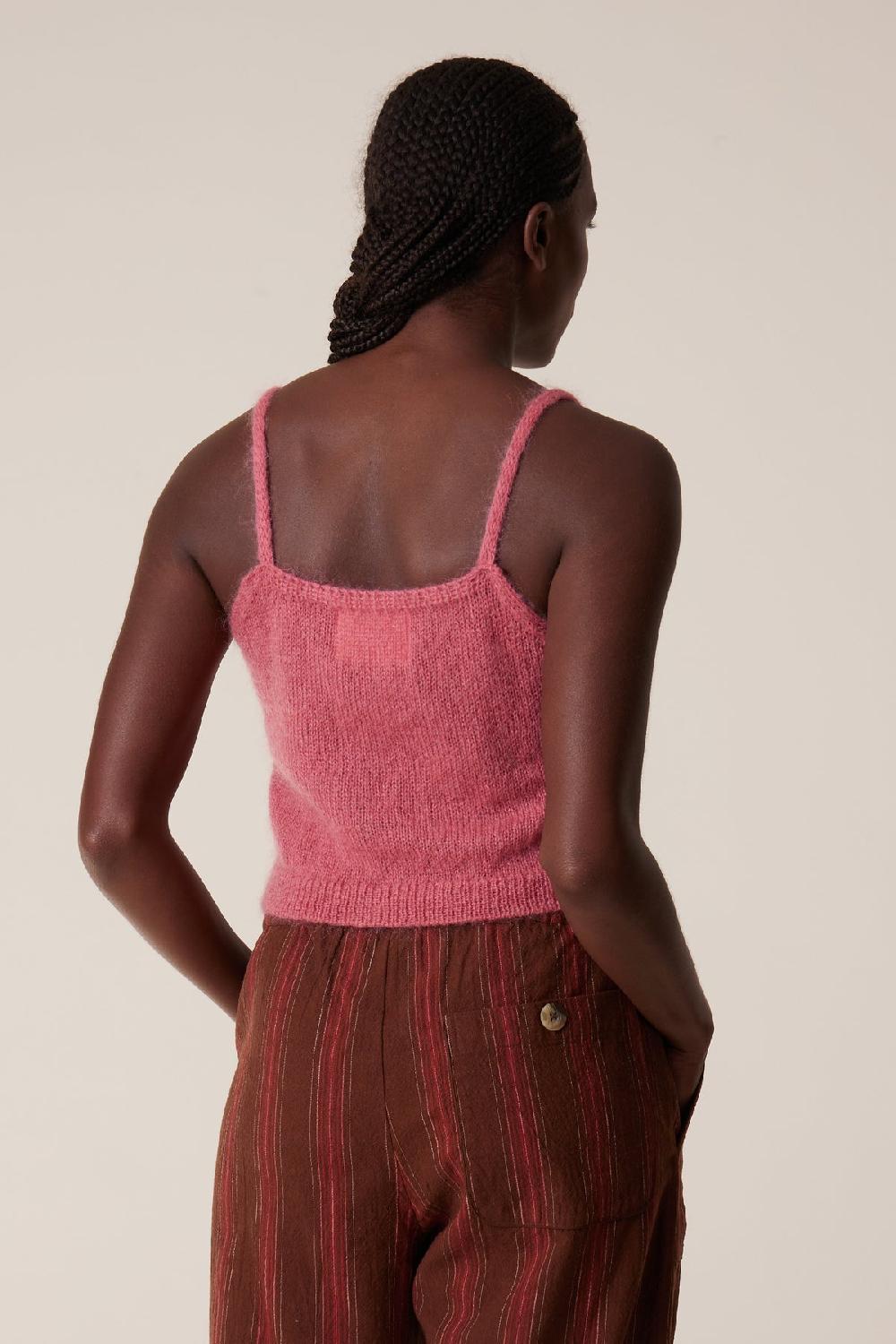 Leon & Harper Top Mia Plain Pink