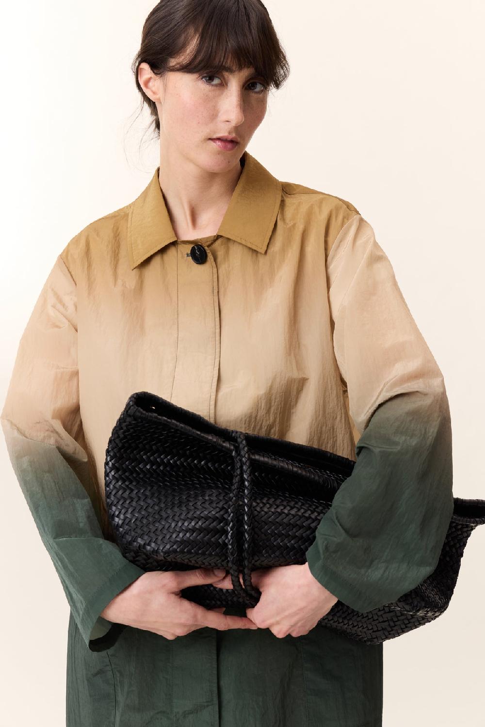 Leon & Harper Trench Aviona Omber Brown