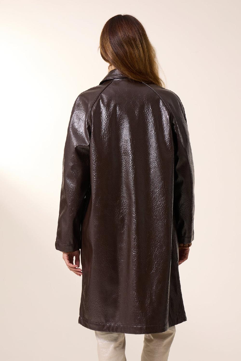 Leon & Harper Trench Vahi PL Moka