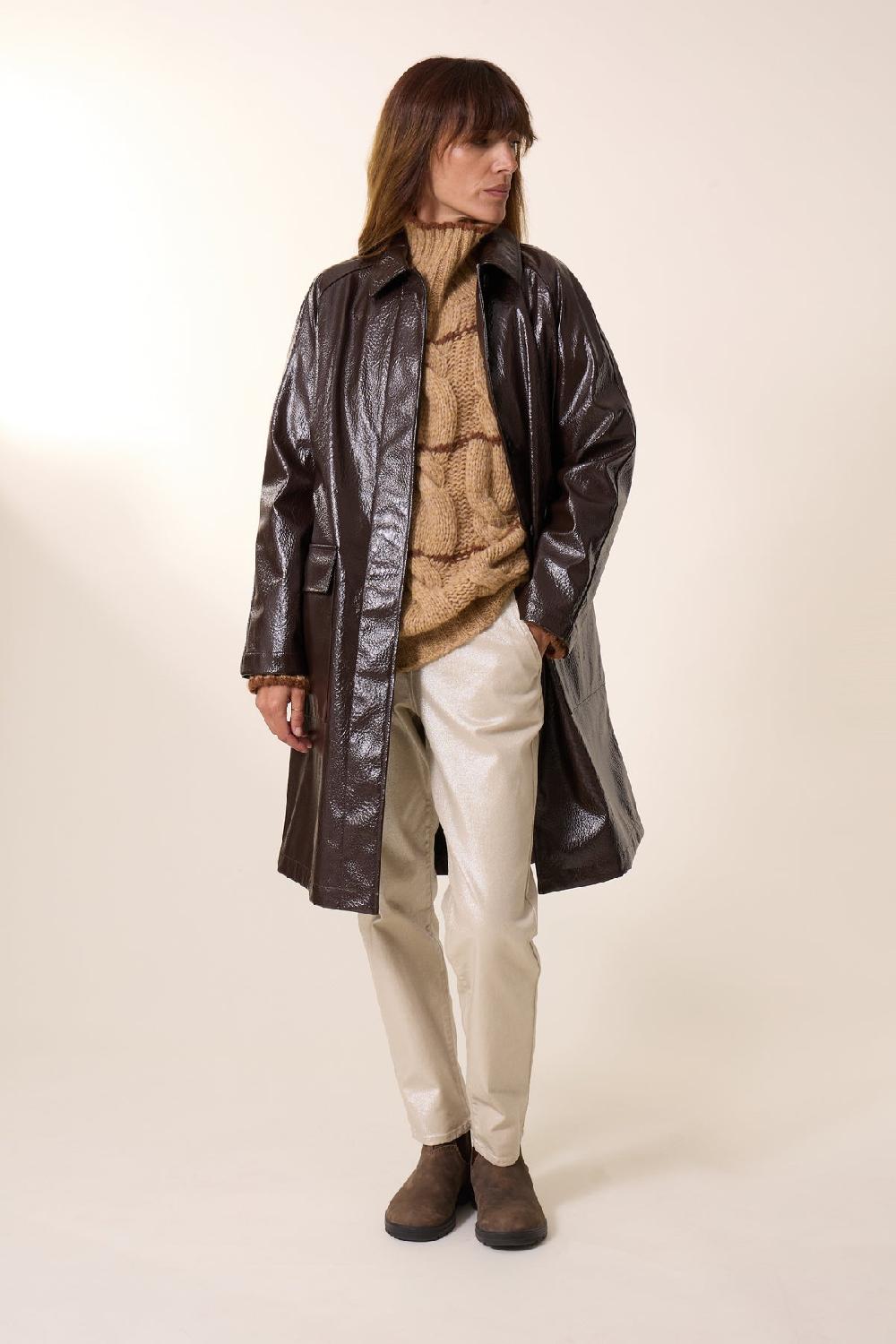 leon & harper Trench Vahi PL Moka