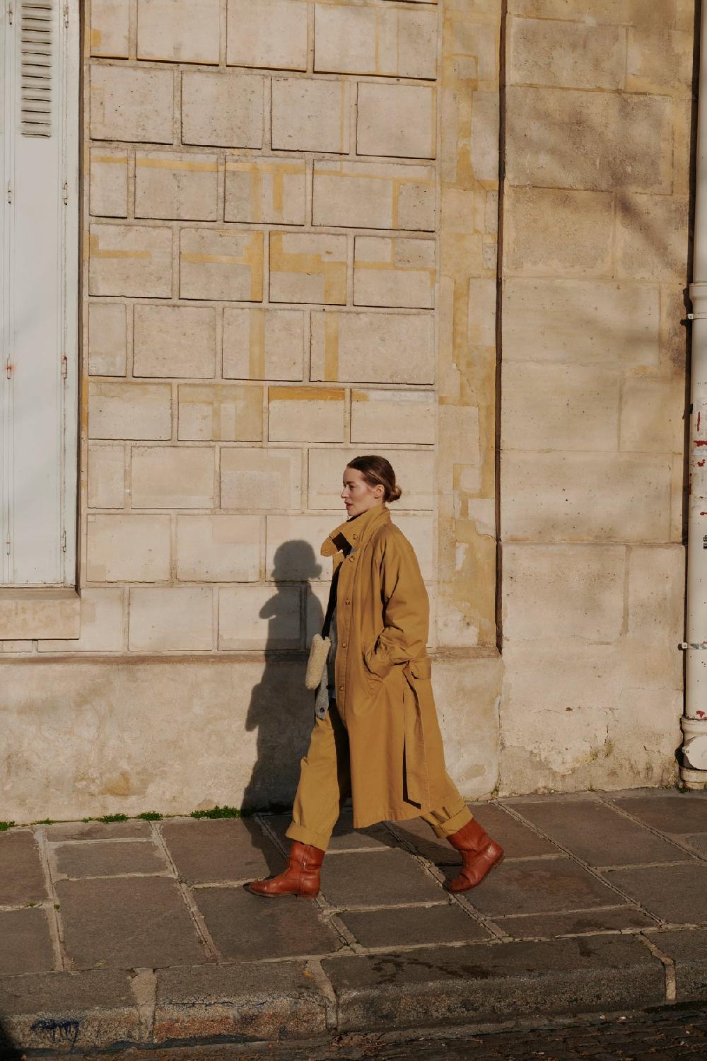 Leon & Harper Trench Victorine PLN Caramel