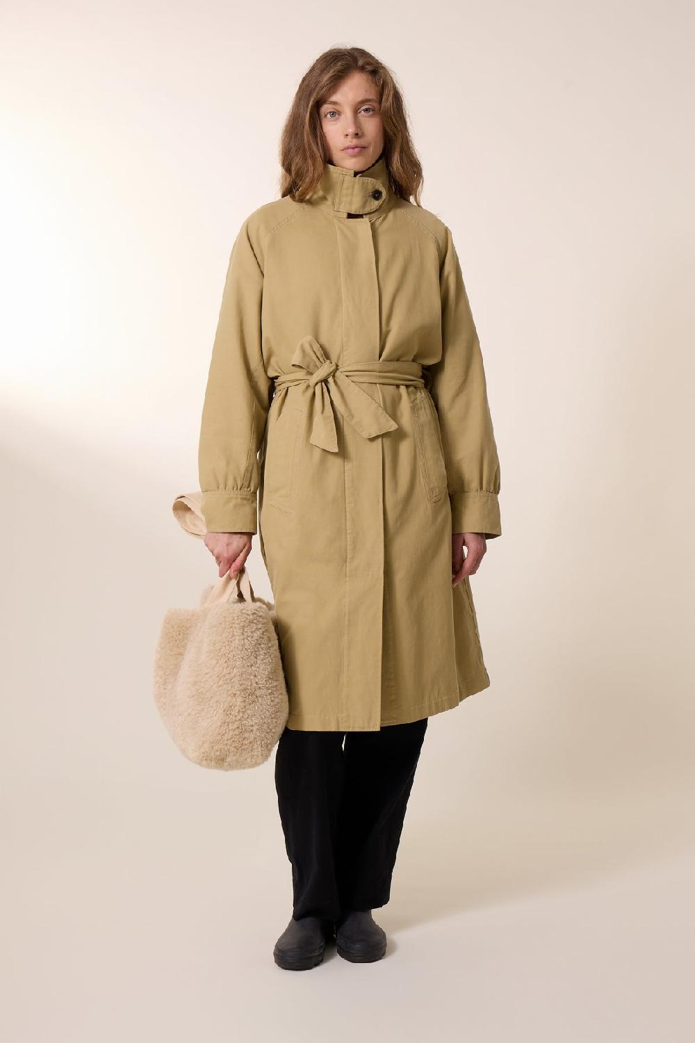 Leon & Harper Trench Victorine PLN Caramel