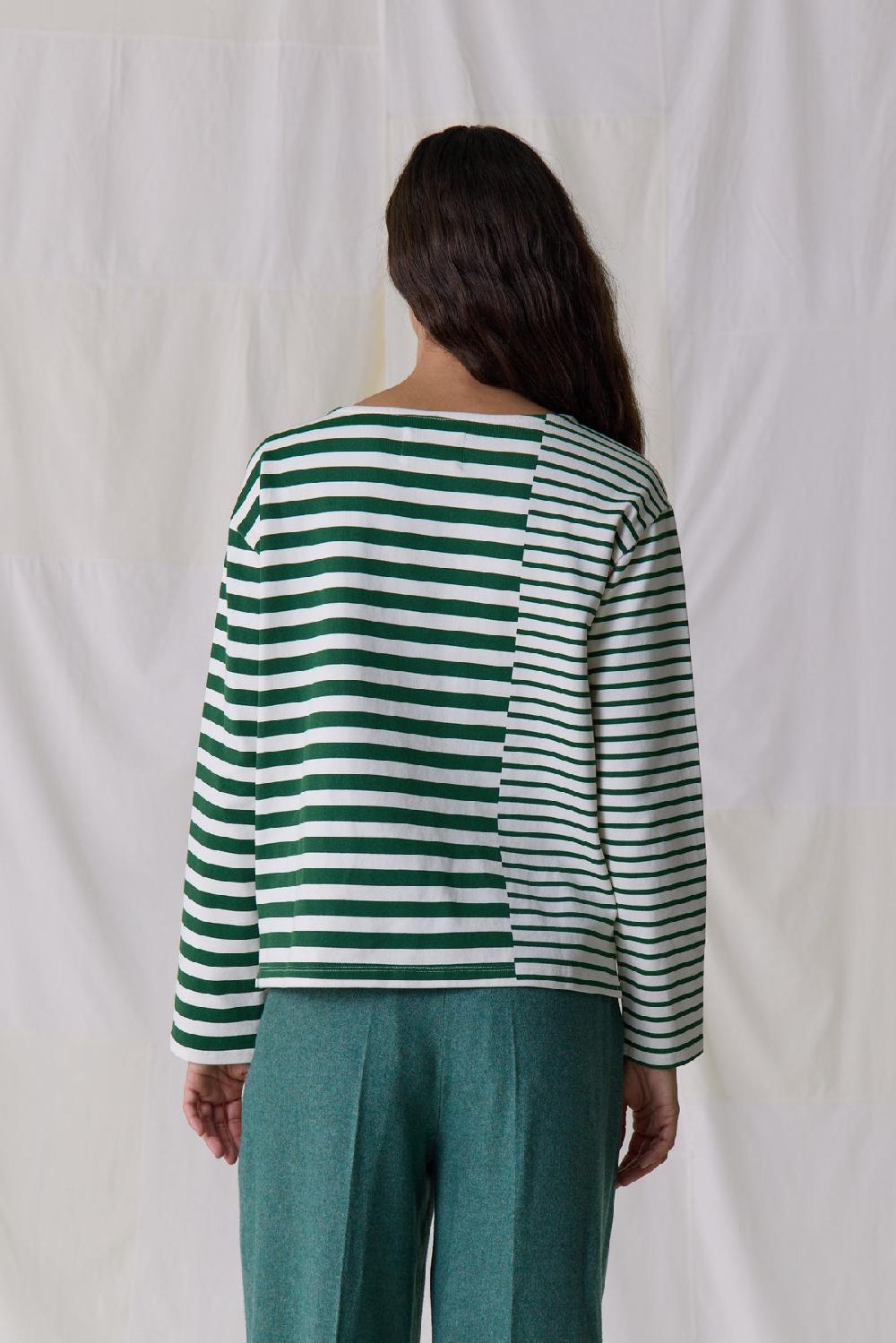 Leon & Harper Tshirt Thill Mix Green