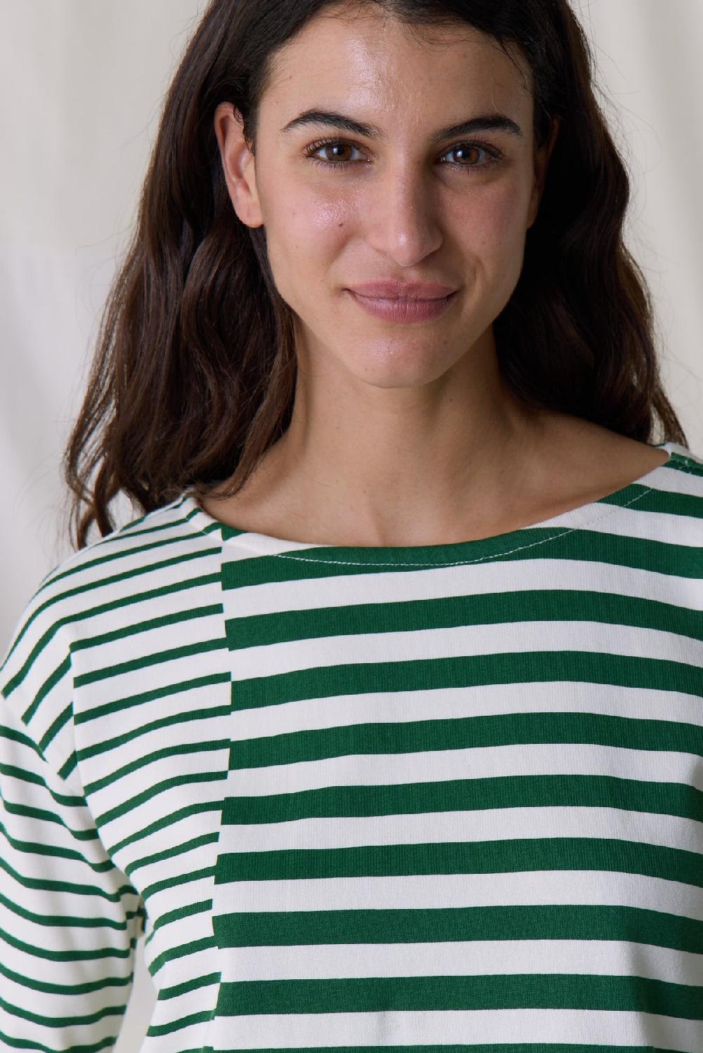 Leon & Harper Tshirt Thill Mix Green