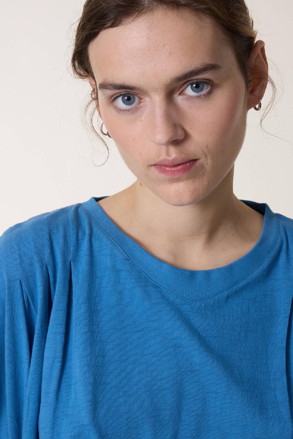 Leon & Harper Tshirt Timao1 Plain Sea