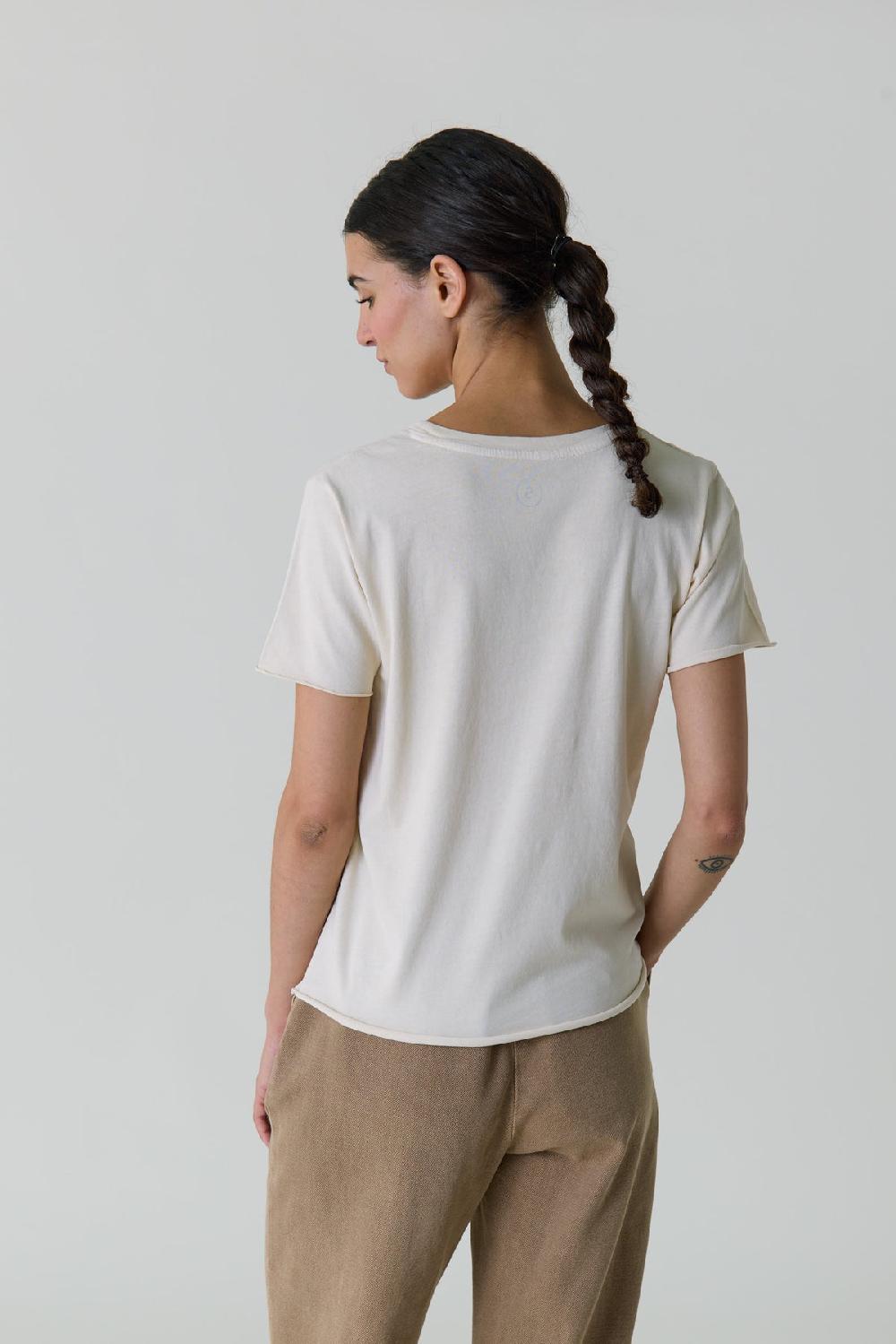 Leon & Harper Tshirt Tizia Wise Off White