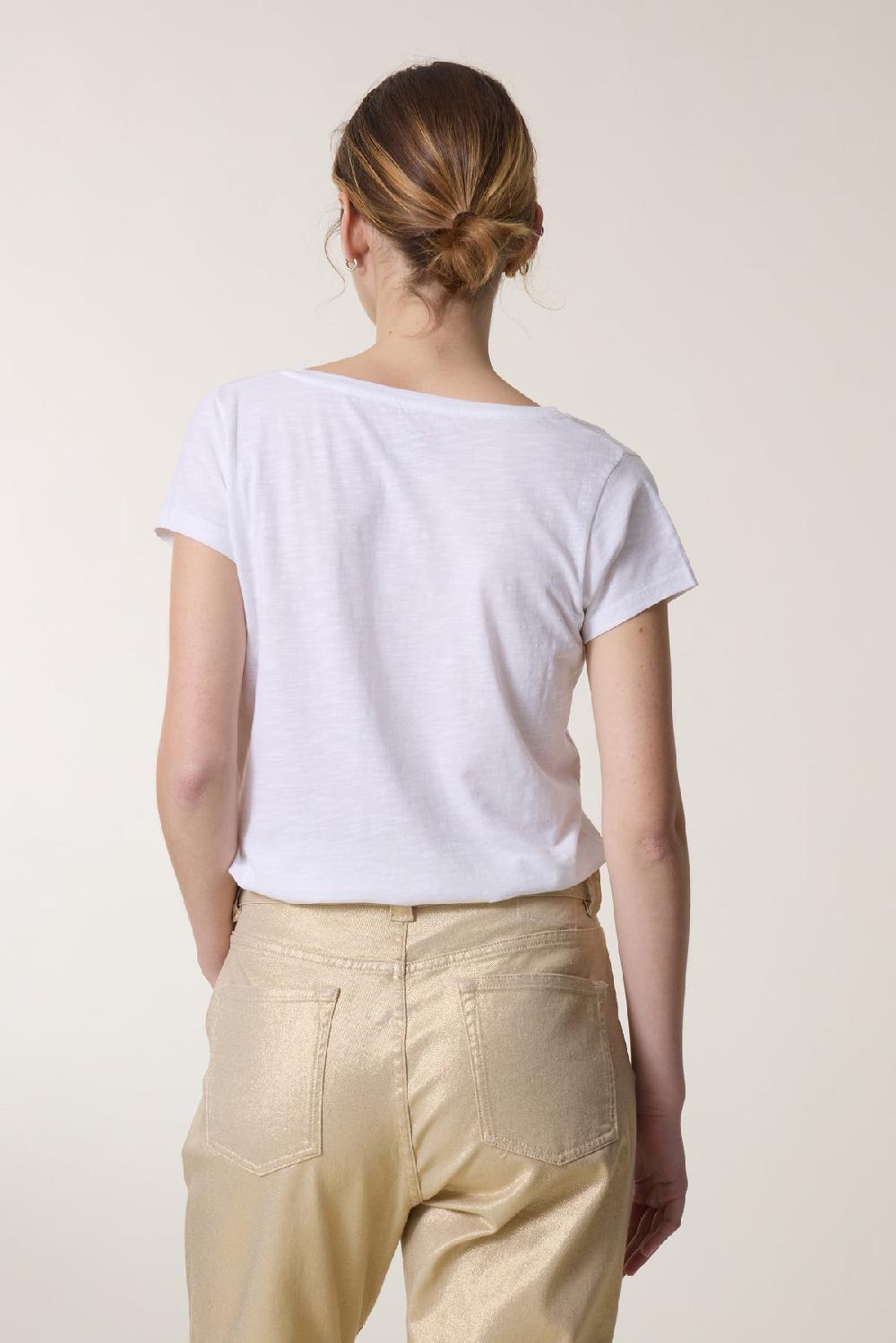 Leon & Harper Tshirt Tonton Karma White