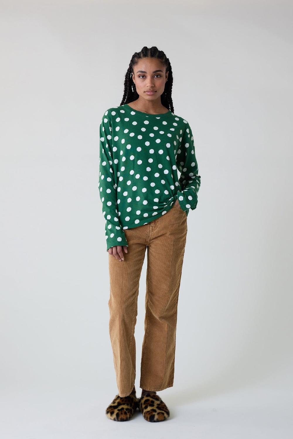 Leon & Harper Tshirt Tornado Bullet Green