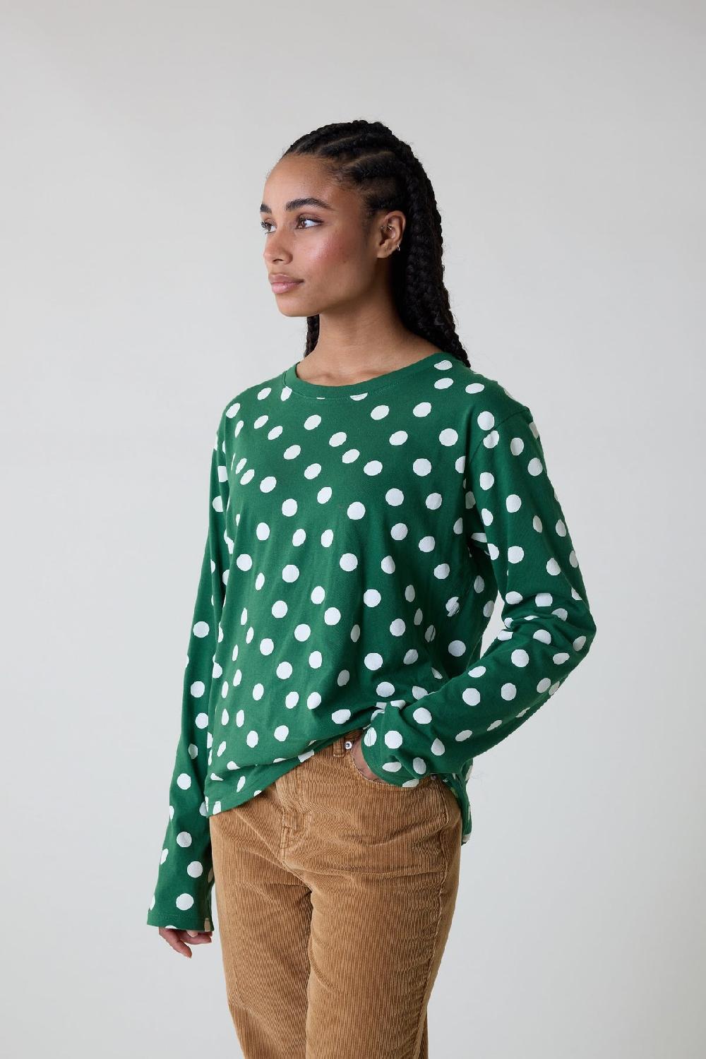 leon & harper Tshirt Tornado Bullet Green