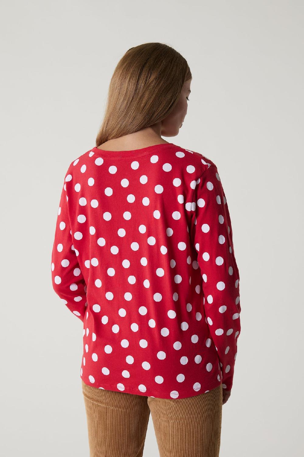 Leon & Harper Tshirt Tornado Bullet Red