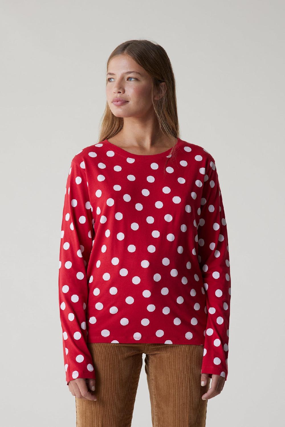 leon & harper Tshirt Tornado Bullet Red