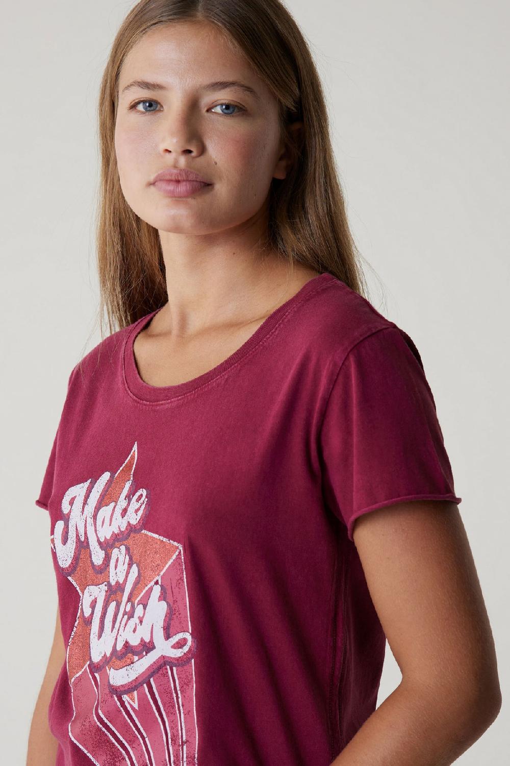 Leon & Harper Tshirt Toro Wish Wine