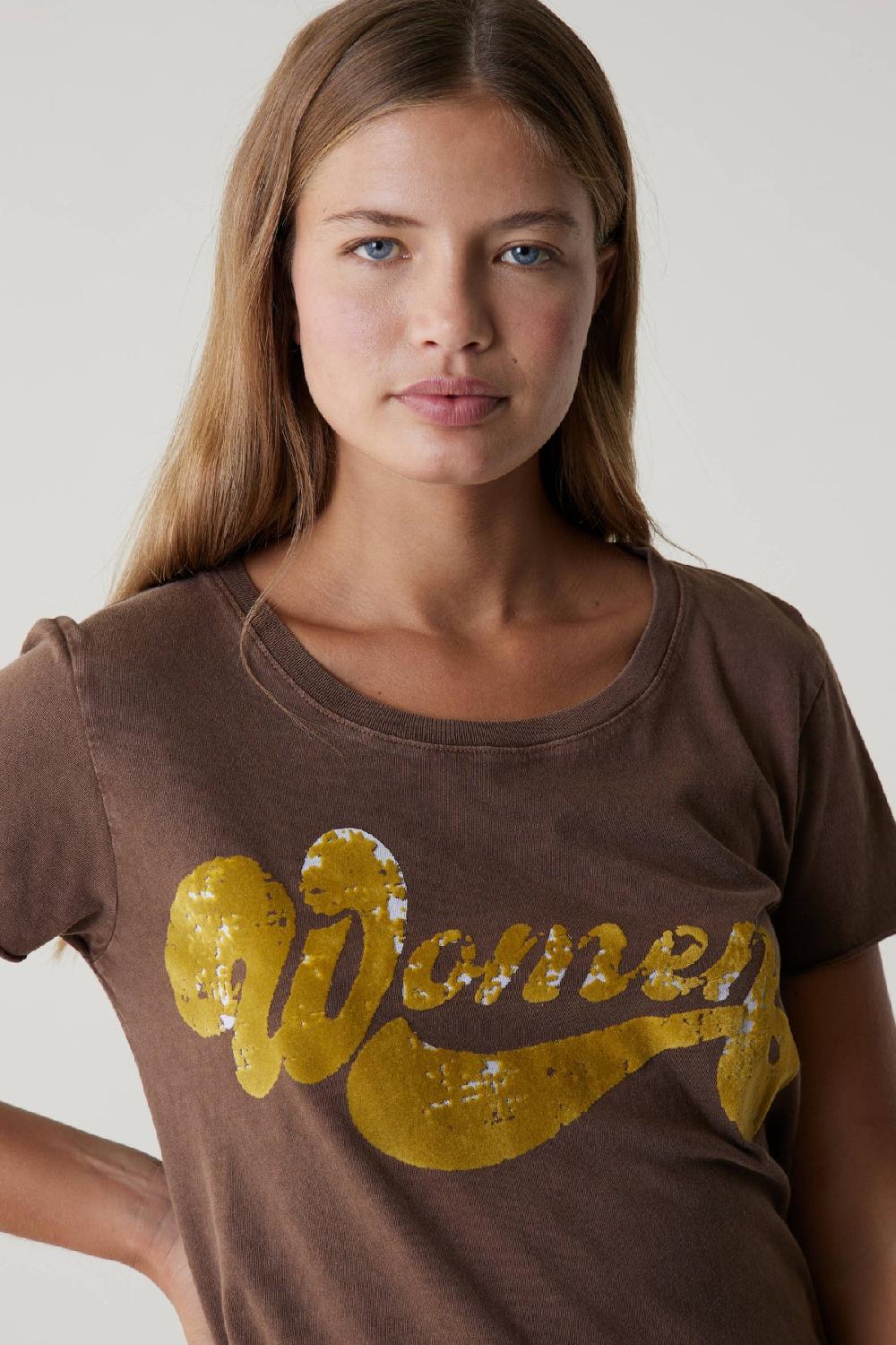 Leon & Harper Tshirt Toro Women Brown