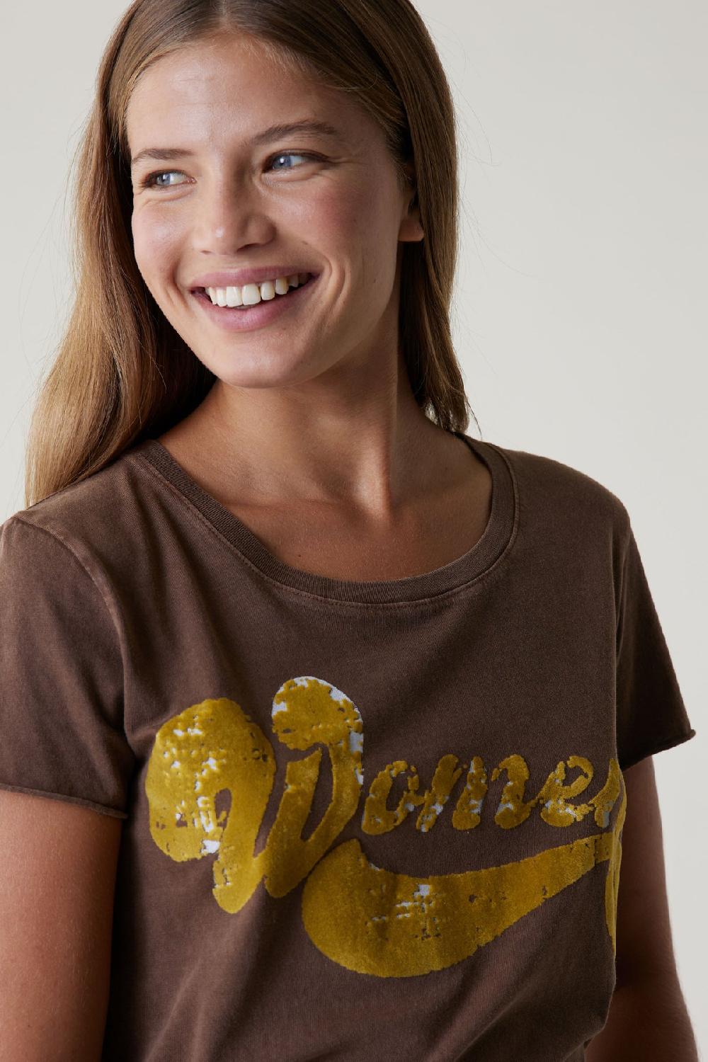 Leon & Harper Tshirt Toro Women Brown