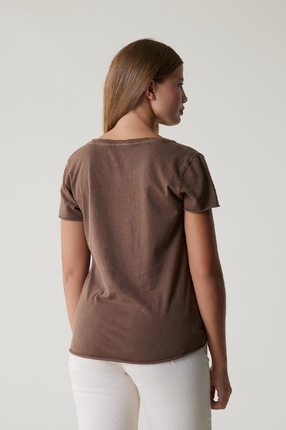 Leon & Harper Tshirt Toro Women Brown