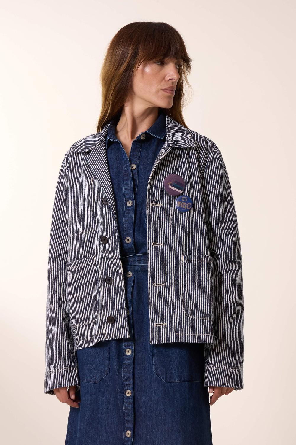 leon & harper Veste Varda PLN Ecru