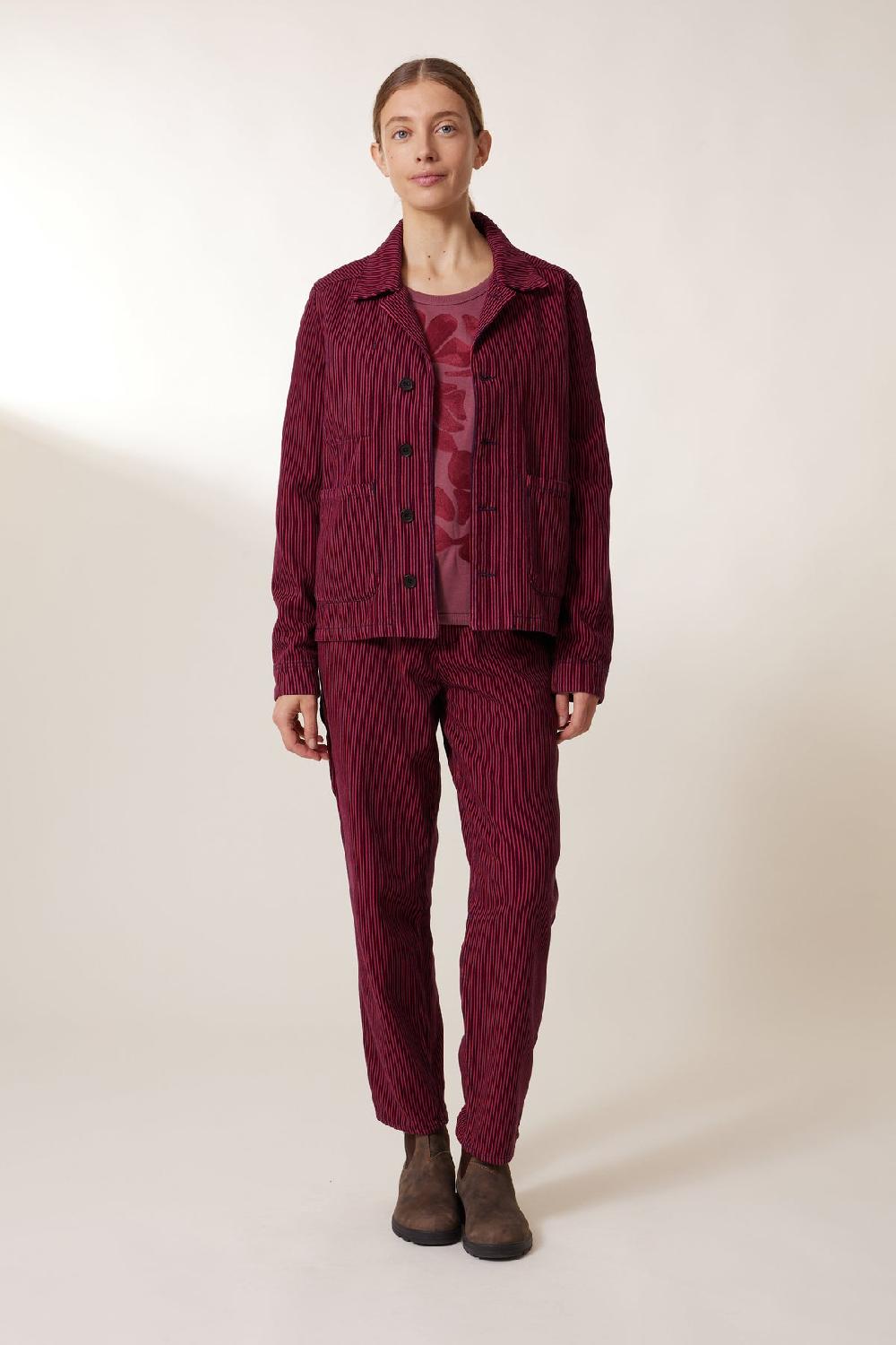 Leon & Harper Veste Varda PLN Red