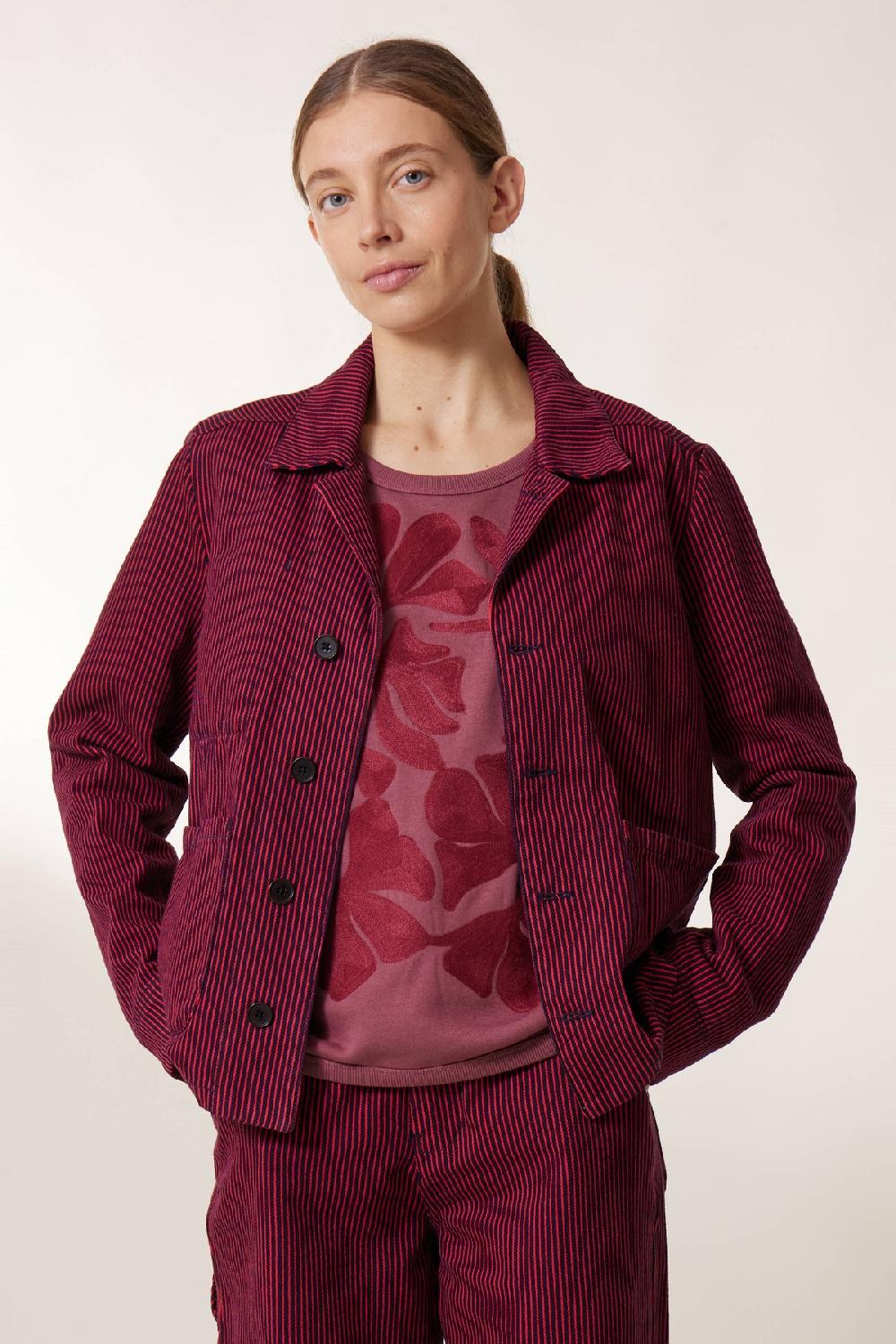 leon & harper Veste Varda PLN Red