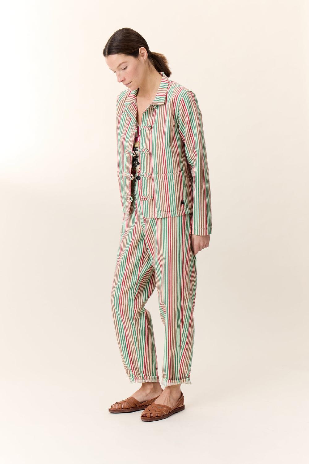 Leon & Harper Veste Vargas Strp Multico