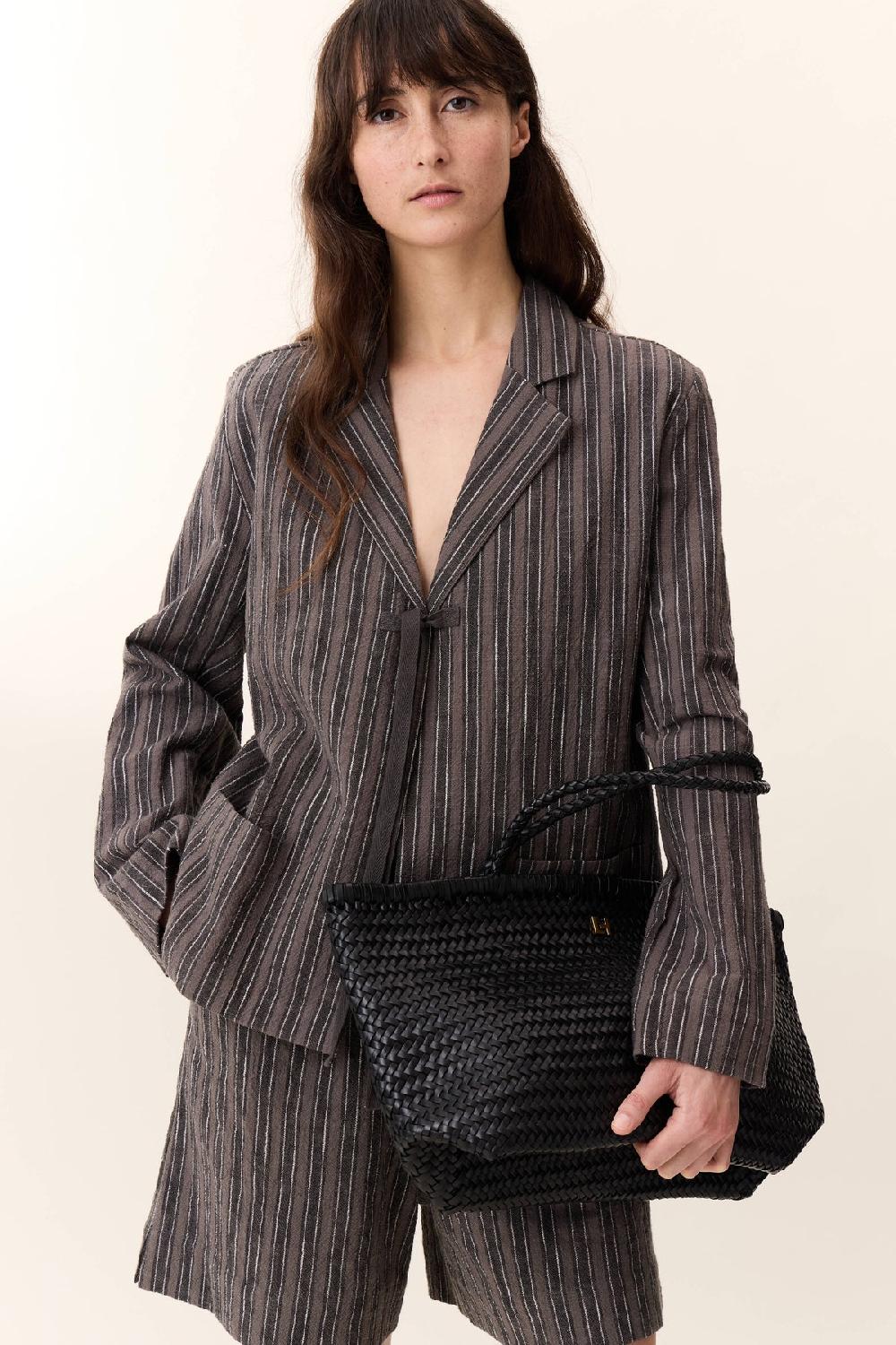 leon & harper Veste Vela Strp Carbone