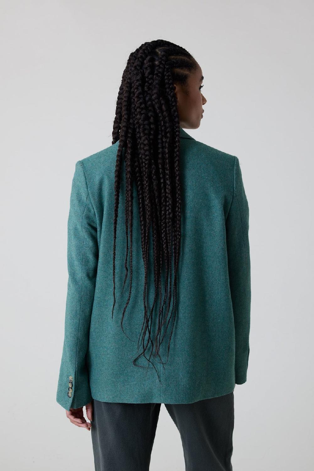 Leon & Harper Veste Venice PLN AH23 Green