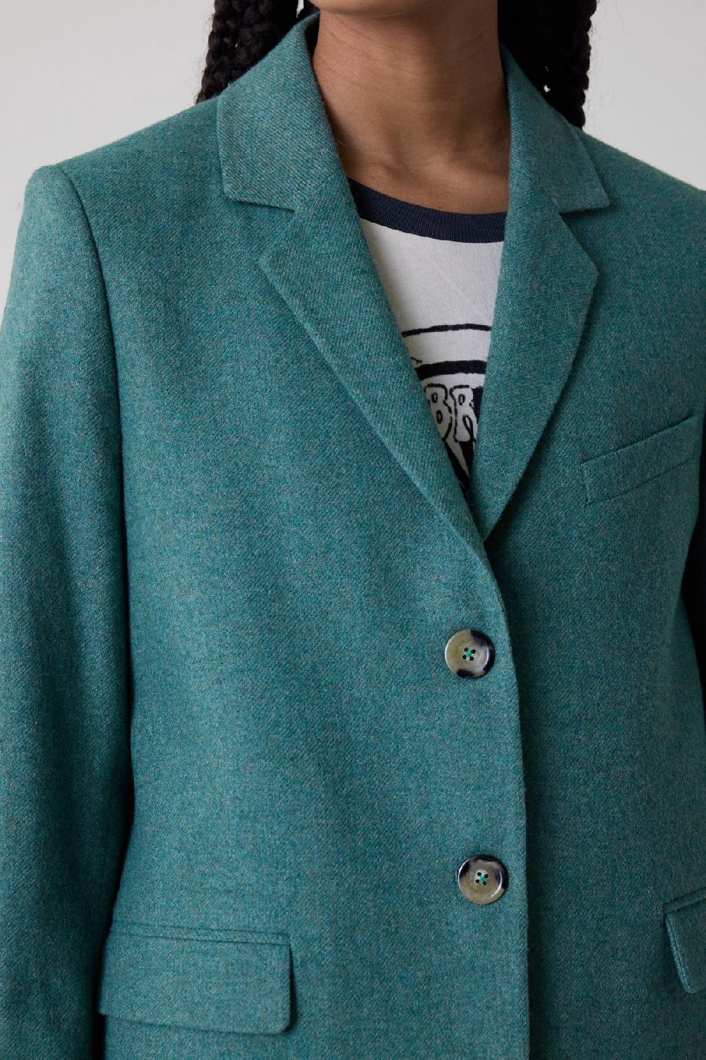 Leon & Harper Veste Venice PLN AH23 Green