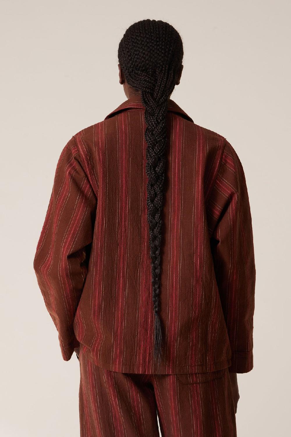 Leon & Harper Veste Verla Matelas Brown