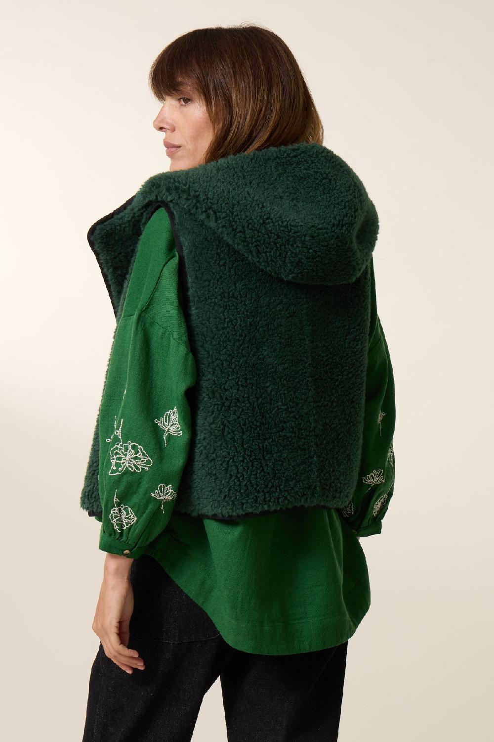 Leon & Harper Veste Vilhelm PLN Green