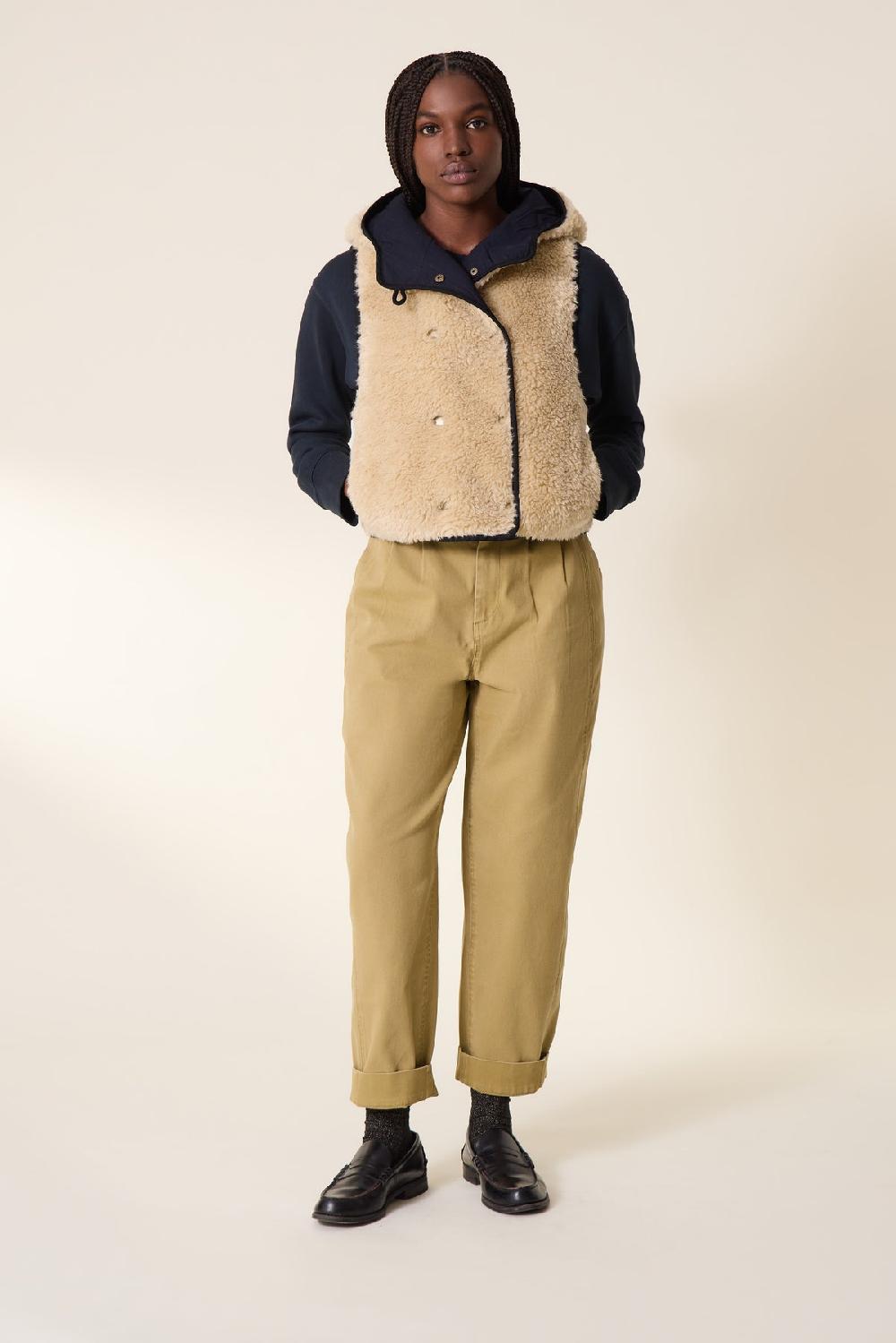 Leon & Harper Veste Vilhelm PLN Off White