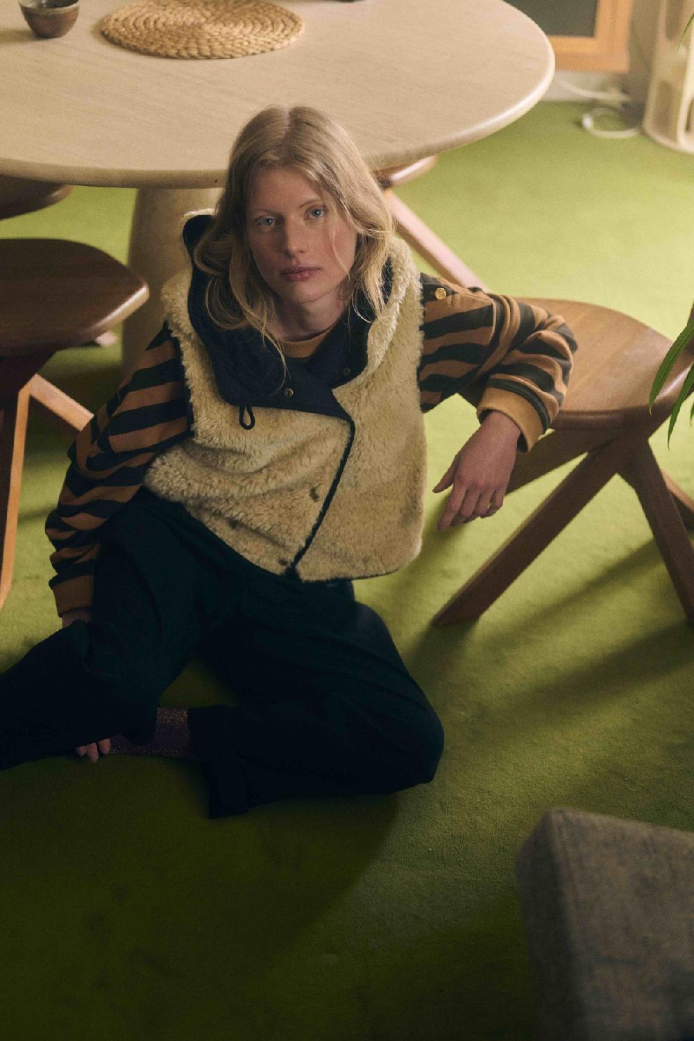 leon & harper Veste Vilhelm PLN Off white