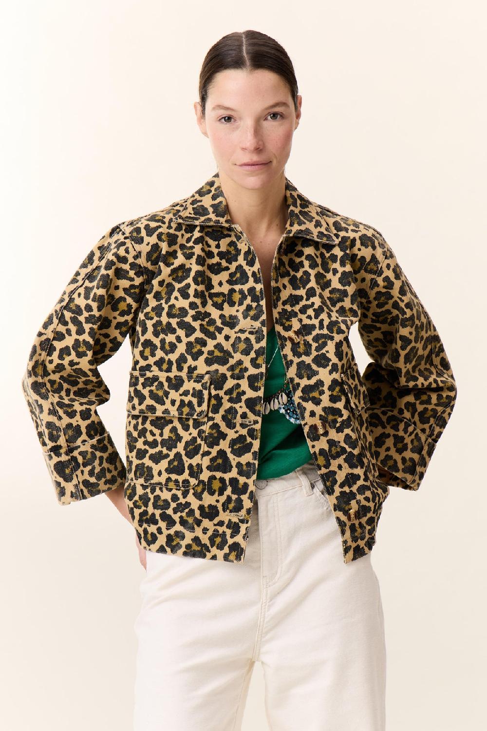 Leon & Harper Veste Vincy Leo Leopard