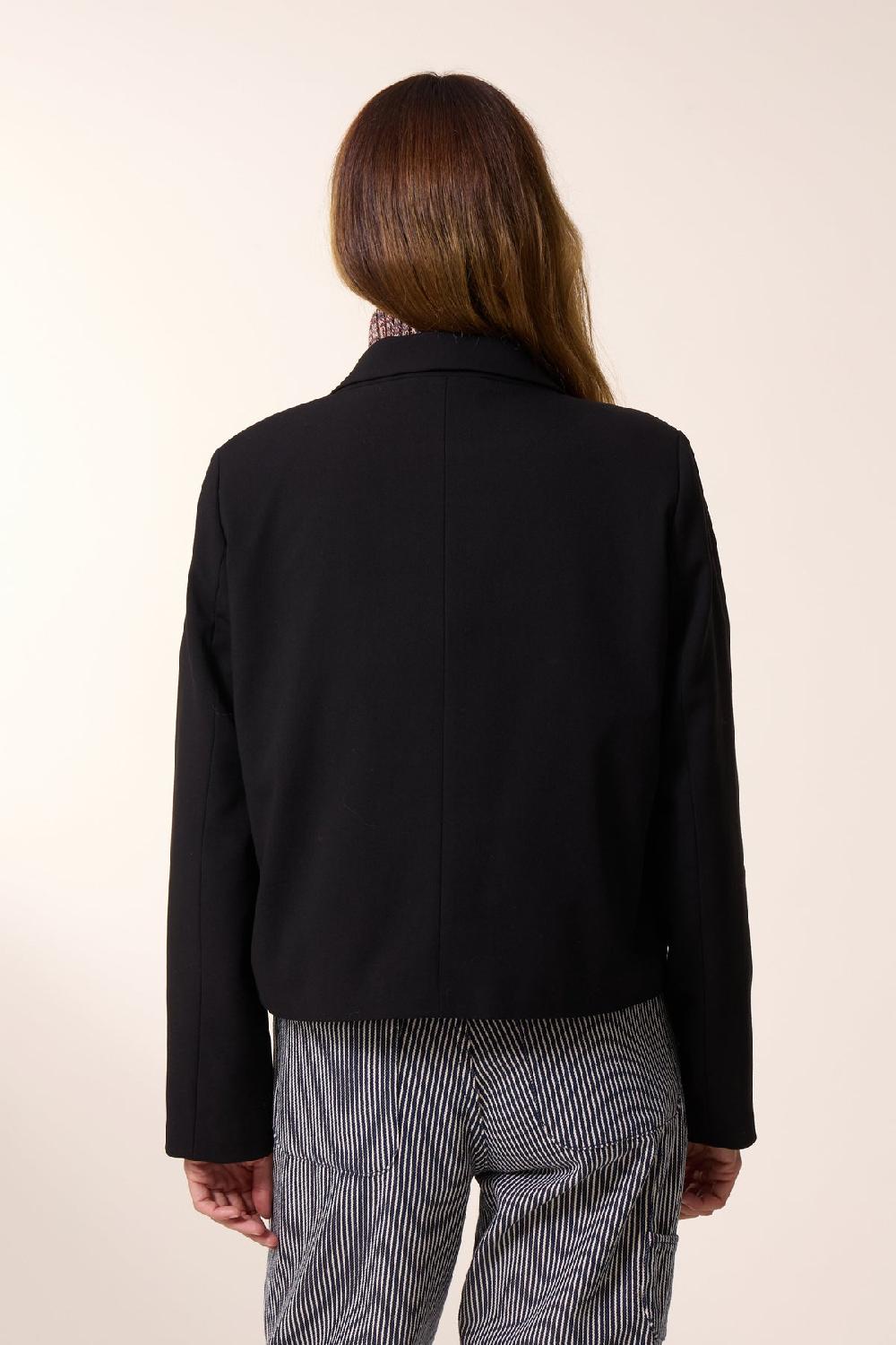 Leon & Harper Veste Vite PLN Black