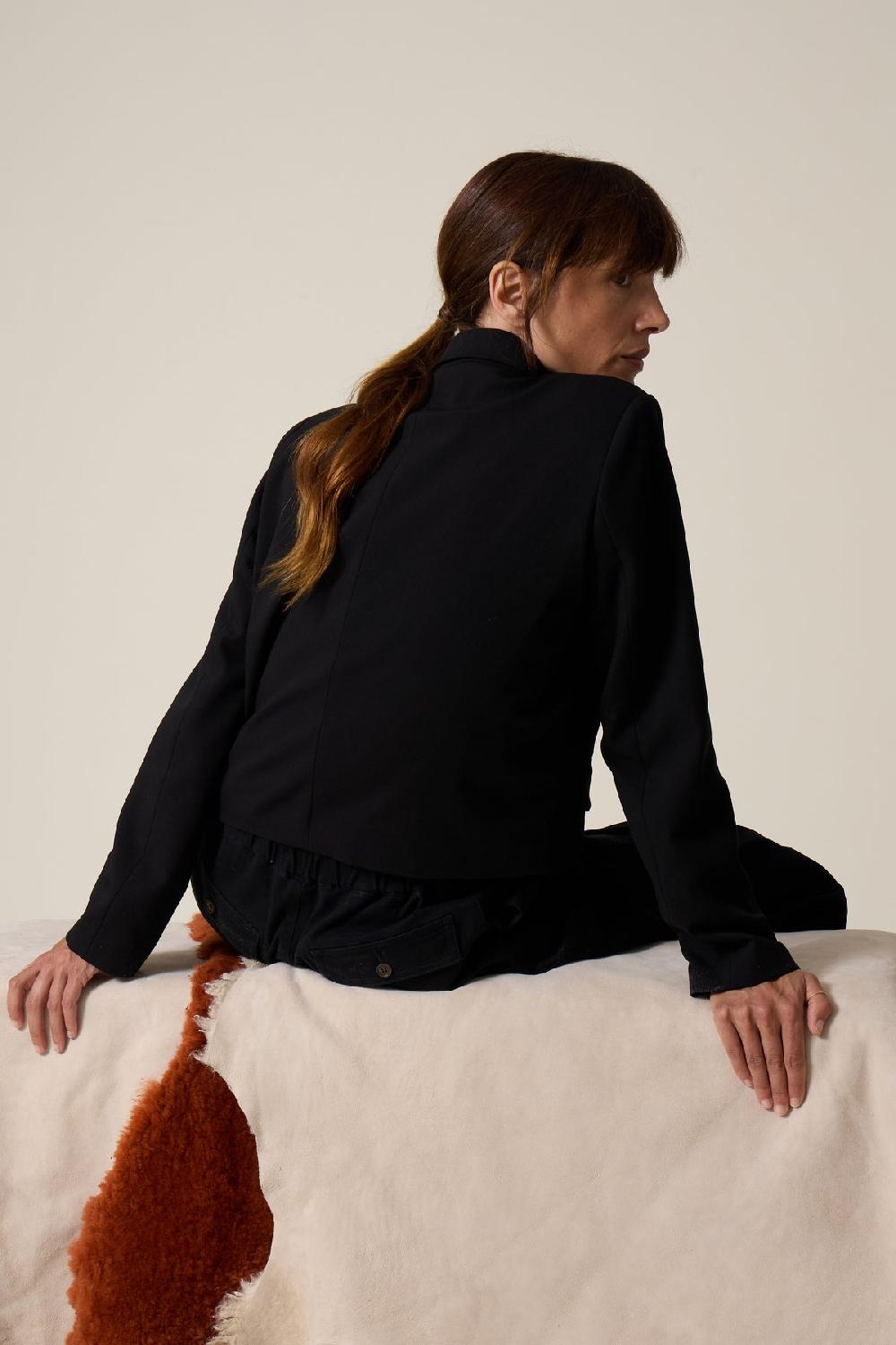 leon & harper Veste Vite PLN Black