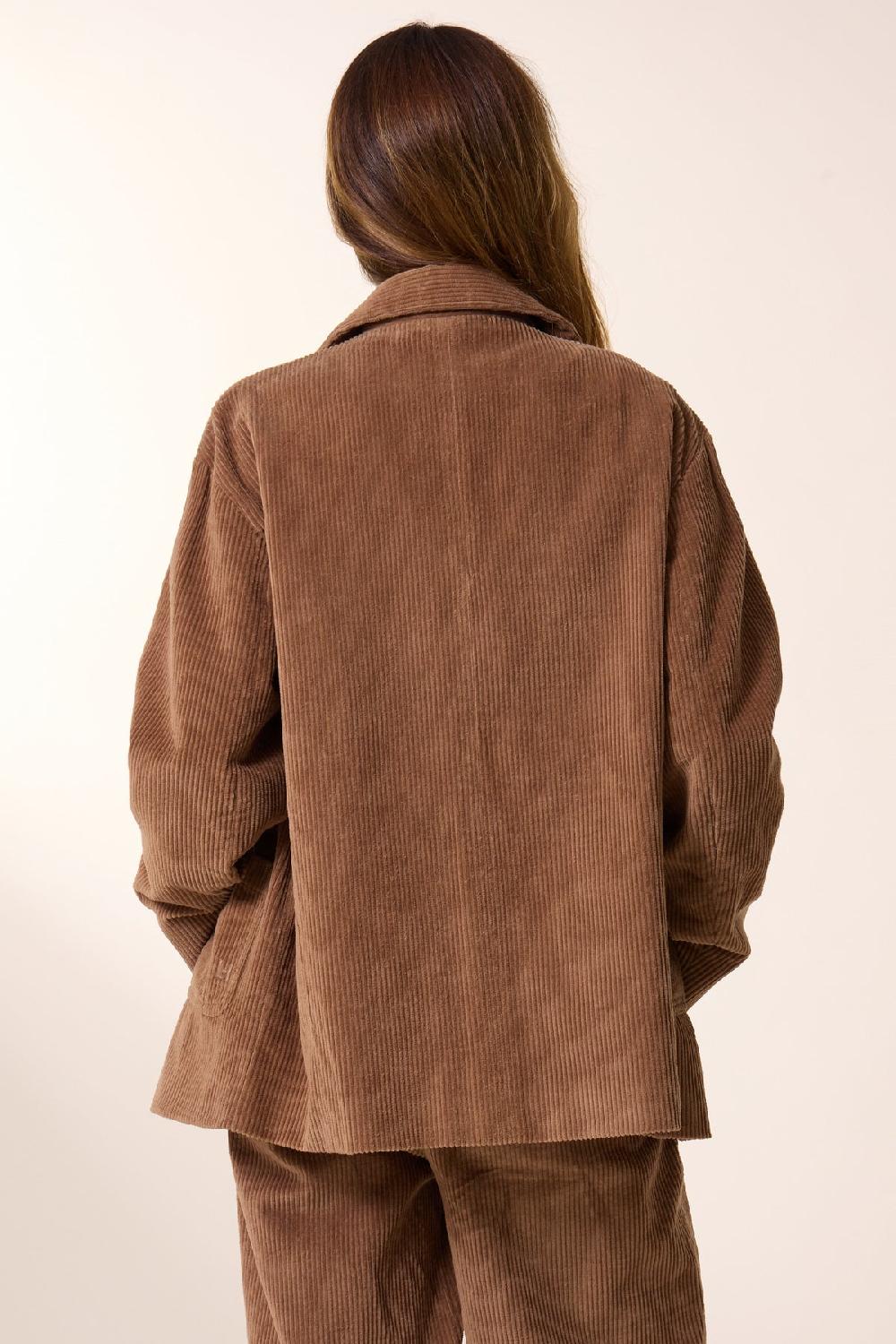 Leon & Harper Veste Viviane PLN Beige