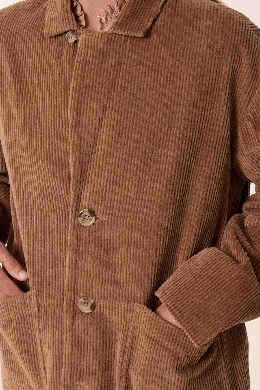 Leon & Harper Veste Viviane PLN Beige