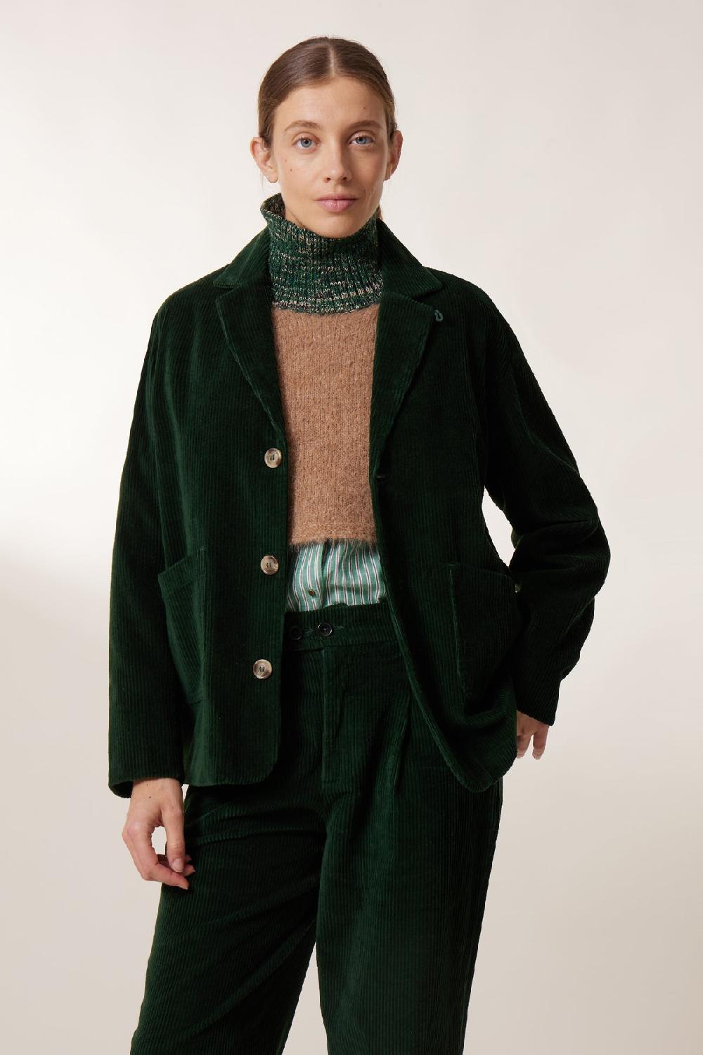 Leon & Harper Veste Viviane PLN Green