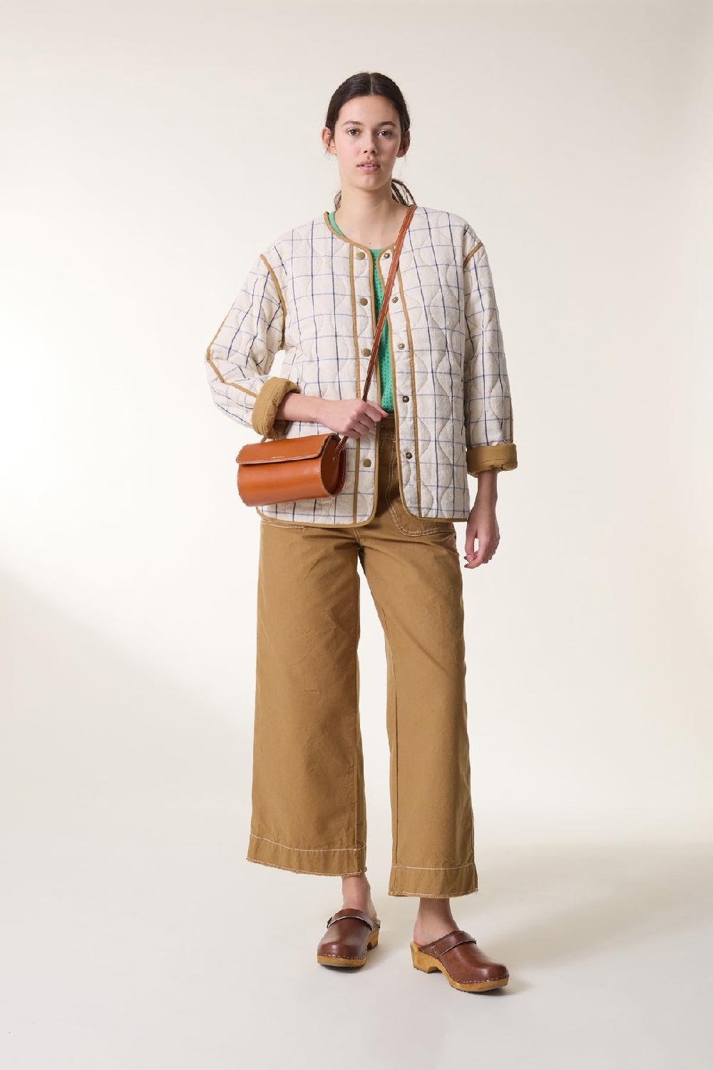 Leon & Harper Veste Volcana Mtrs Cream