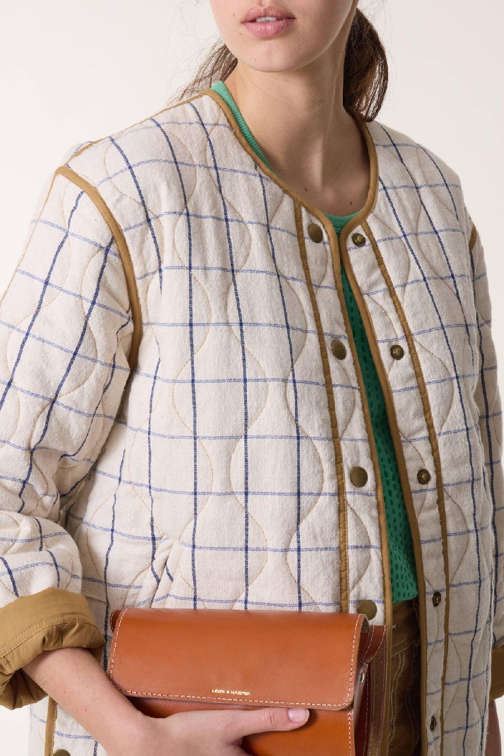 Leon & Harper Veste Volcana Mtrs Cream