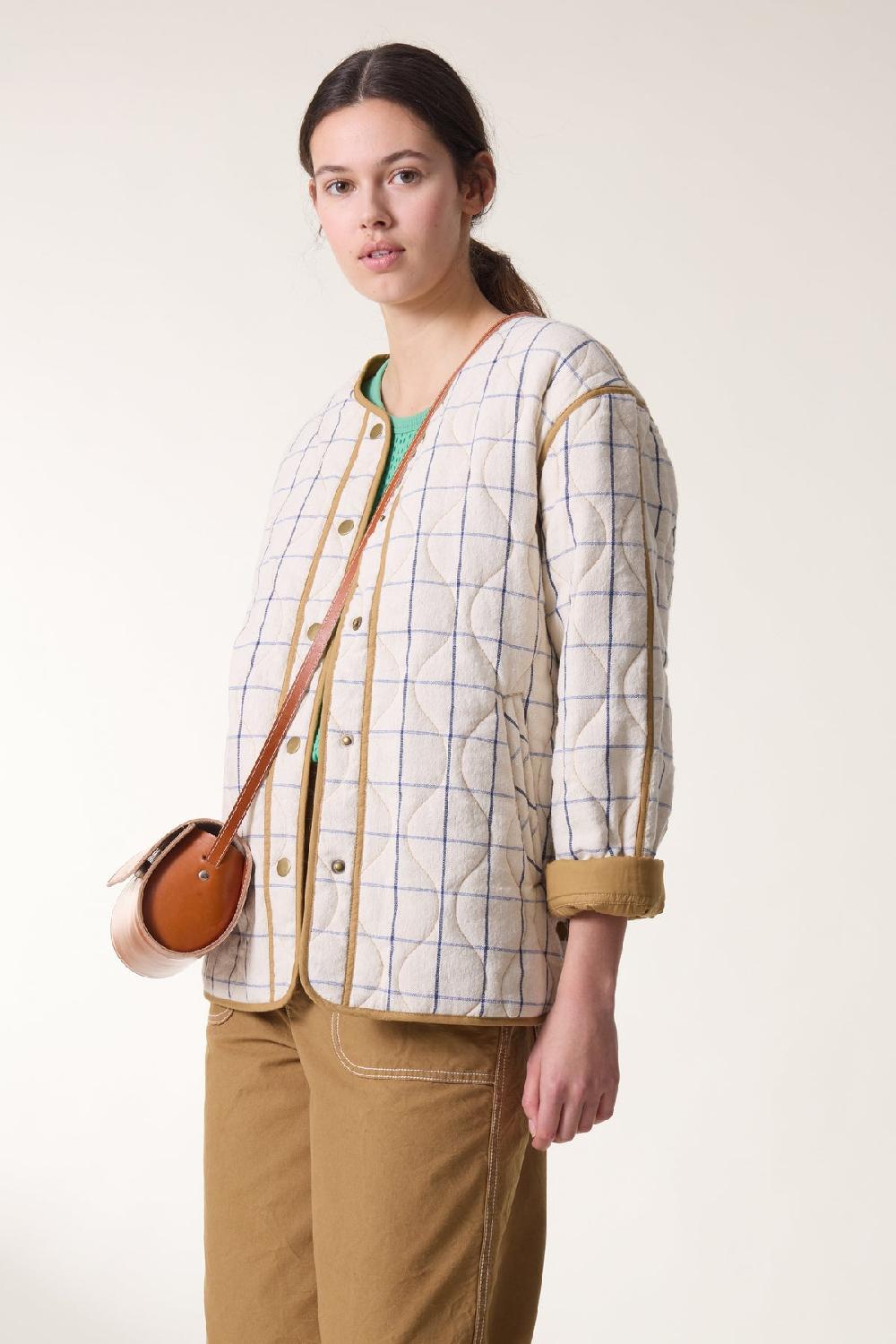 Leon & Harper Veste Volcana Mtrs Cream